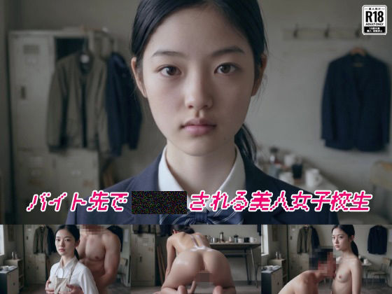 バイト先で××される真面目な女子校生  エロ画像802963